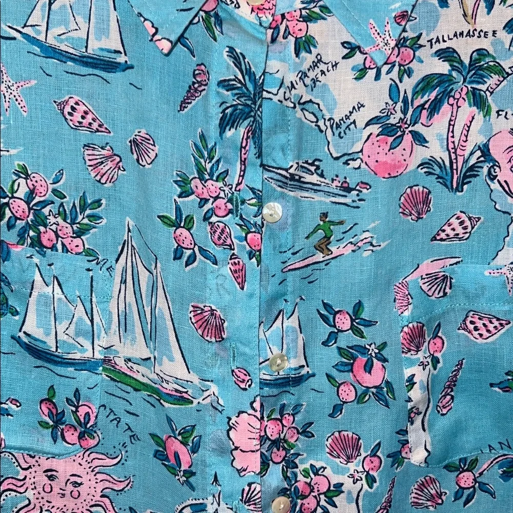 Lilly Button Down Blouse - Picture 3 of 9
